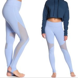 AloYoga Coastal Stirrup Legging in UV Blue XS